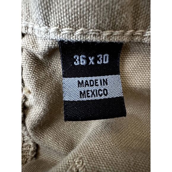 Tan Carhartt Workpants - carpenter pants Size 36x30 - Picture 4 of 4